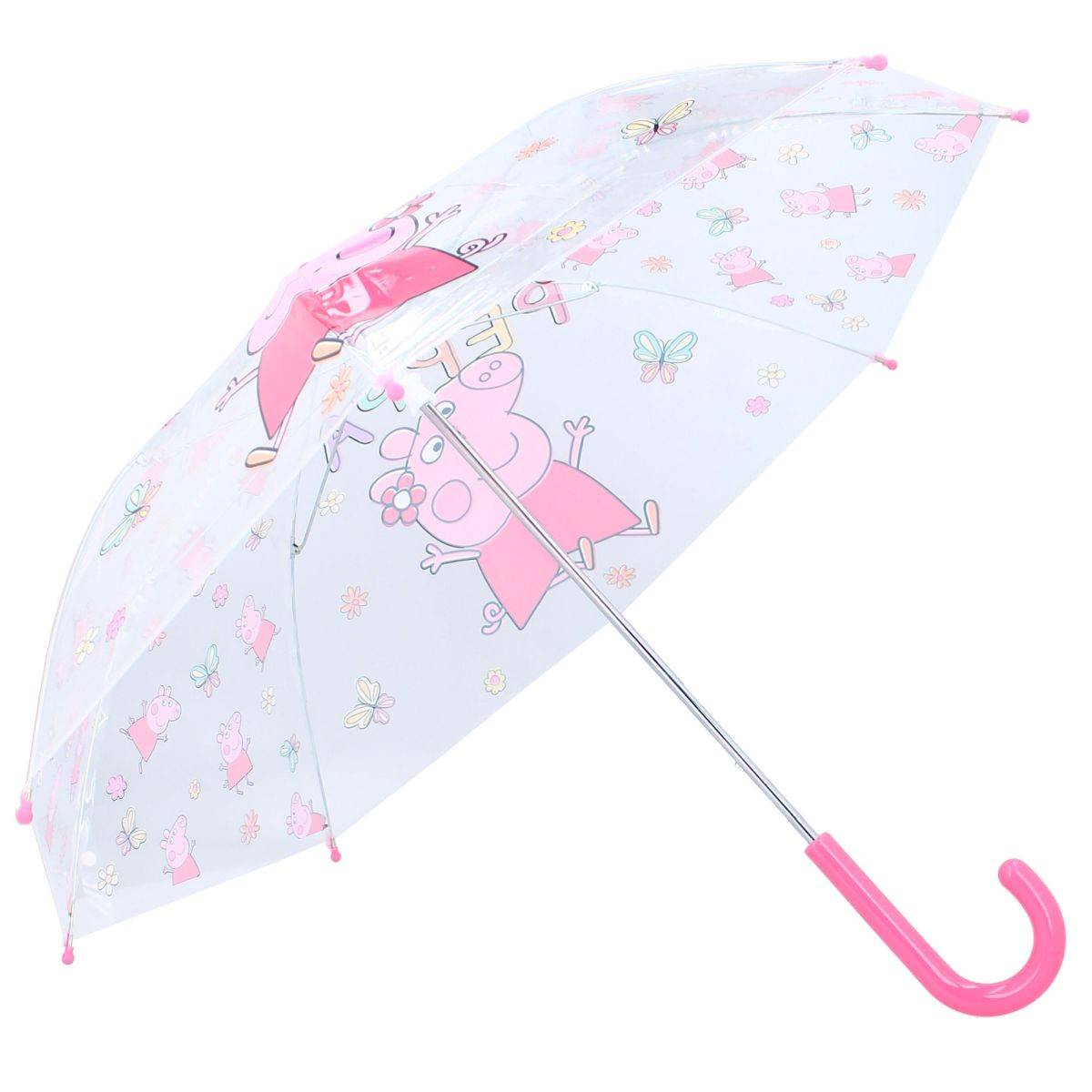 Peppa Pig Schirm Ø 71 cm – Bunter Regenschirm für Kinder mit Peppa Pig Muster
