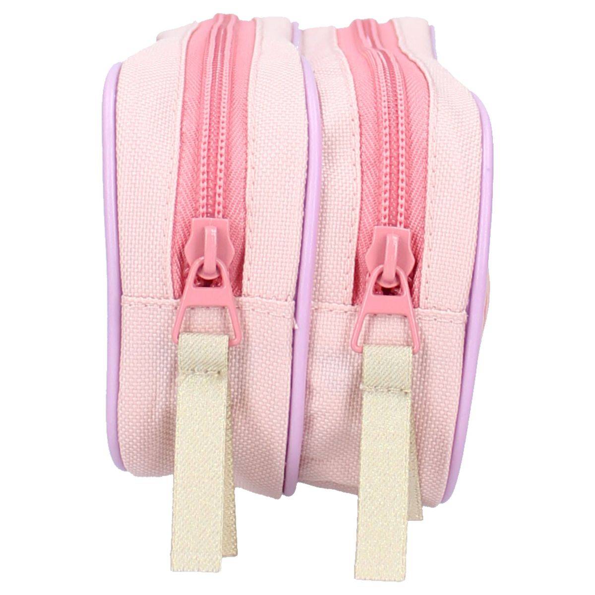 Disney Frozen II Stiftemäppchen – Rosa Schlampermäppchen mit zwei Fächern