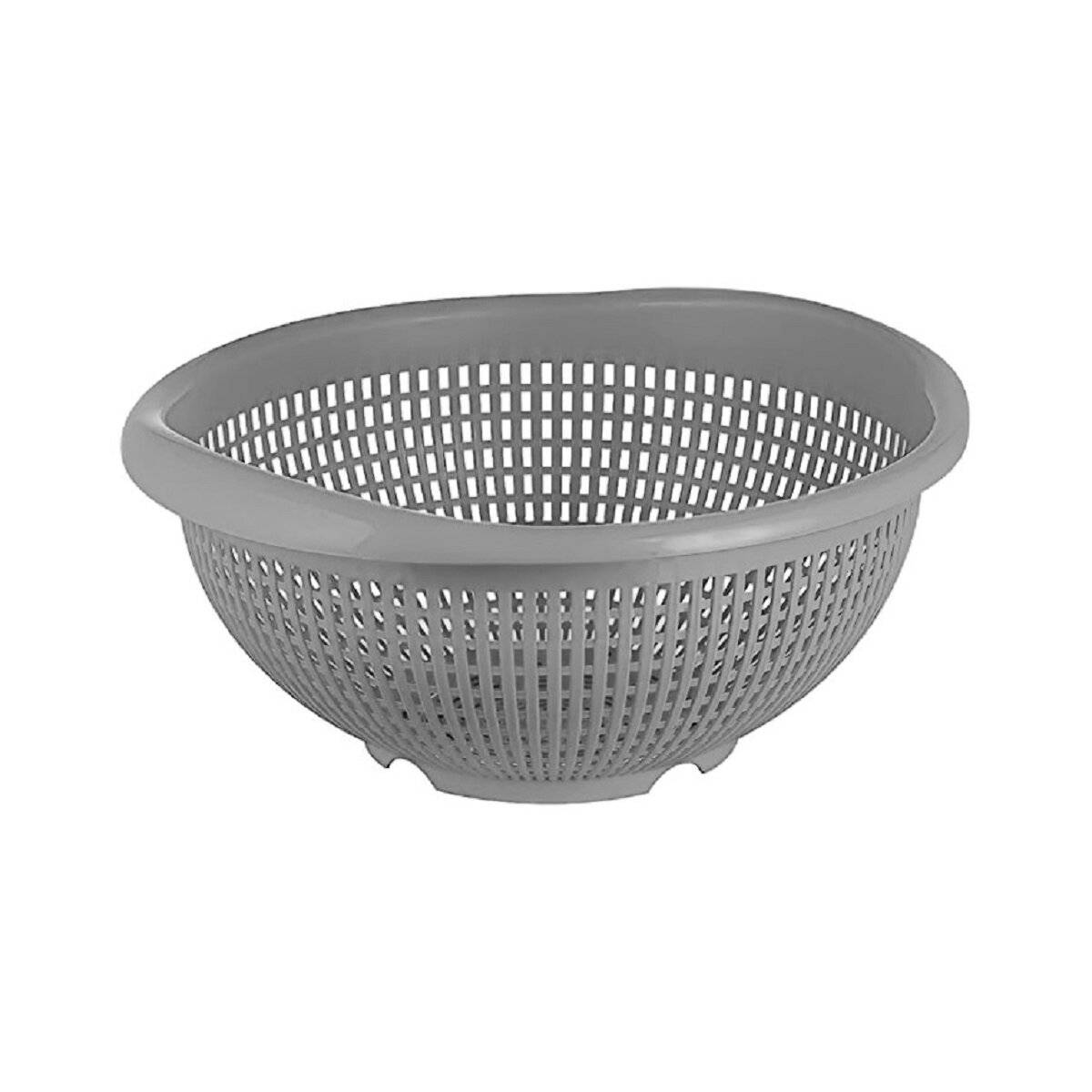 XL Küchensieb – Praktisch und robust für die tägliche Nutzung Grau