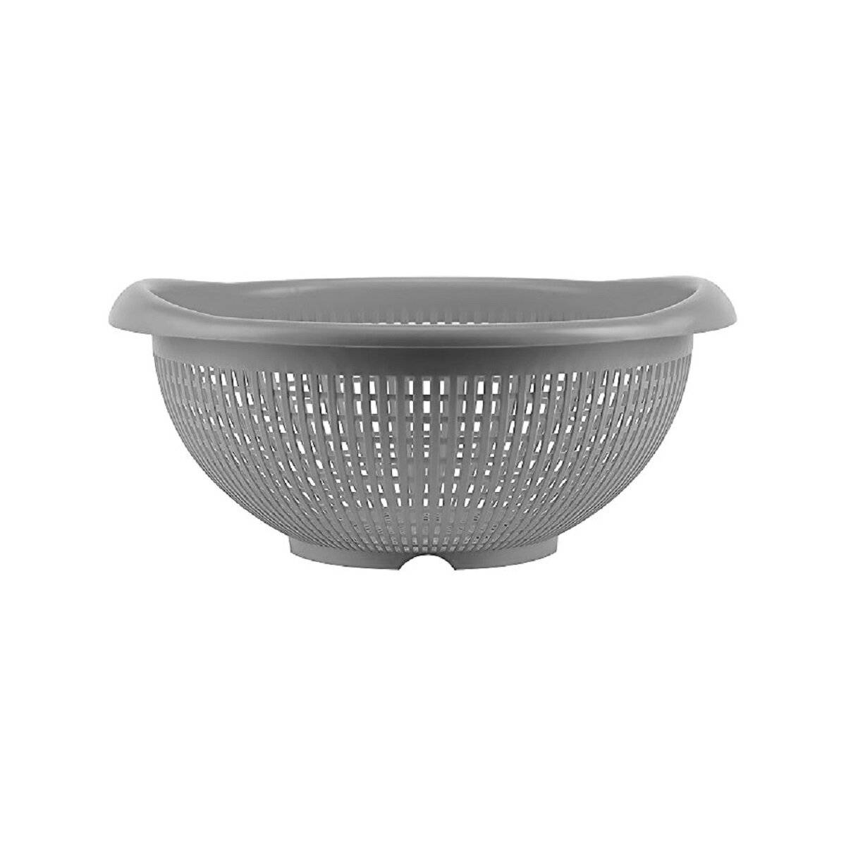 XL Küchensieb – Praktisch und robust für die tägliche Nutzung Grau