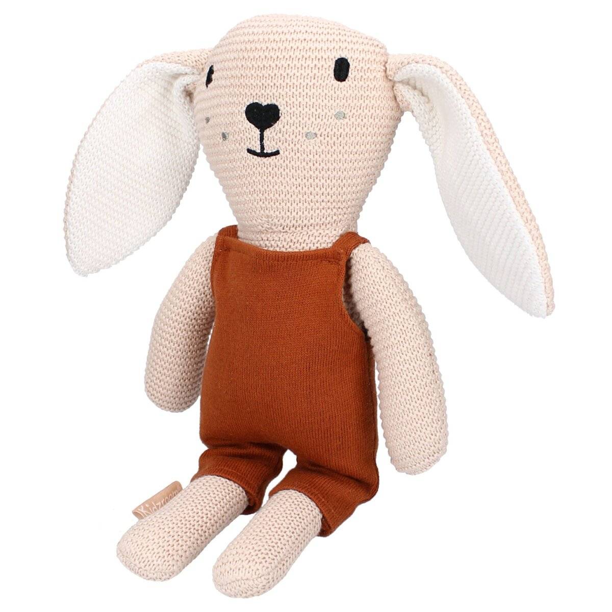Kidzroom Cuddle Me Tight Hase Toby 39 cm – Fröhliches Kuscheltier Figur für Kinder