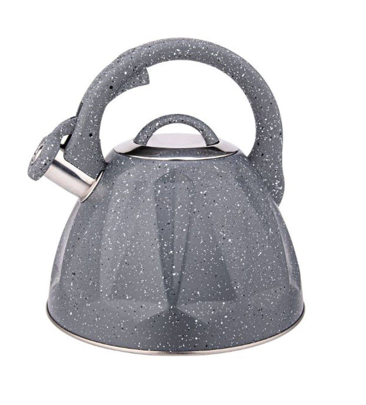 3L Edelstahl-Wasserkessel – Klassischer Flötenkessel für alle Herdarten