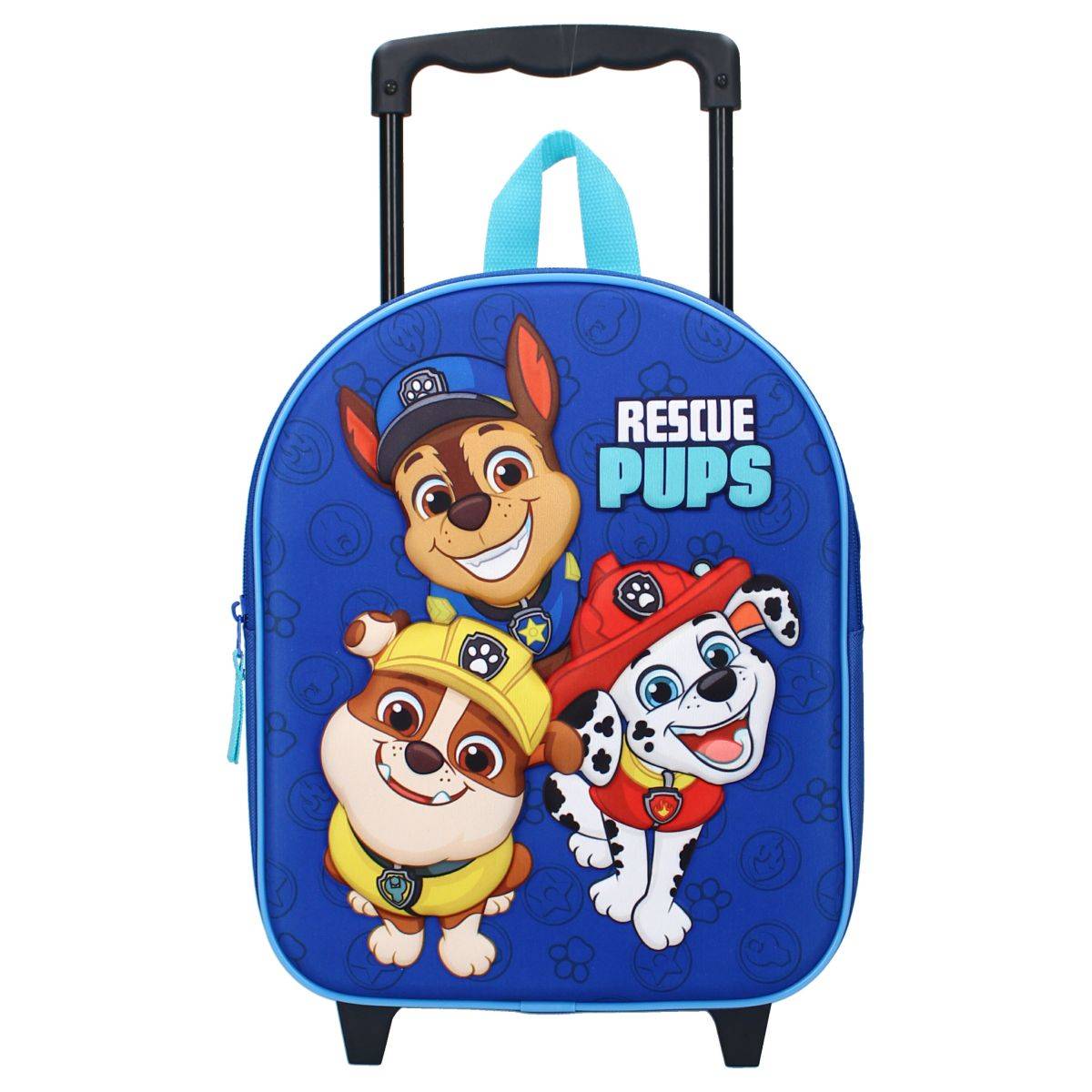 Paw Patrol 3D-Trolley-Rucksack – Mit ausziehbarem Griff und verstellbaren Schultergurten
