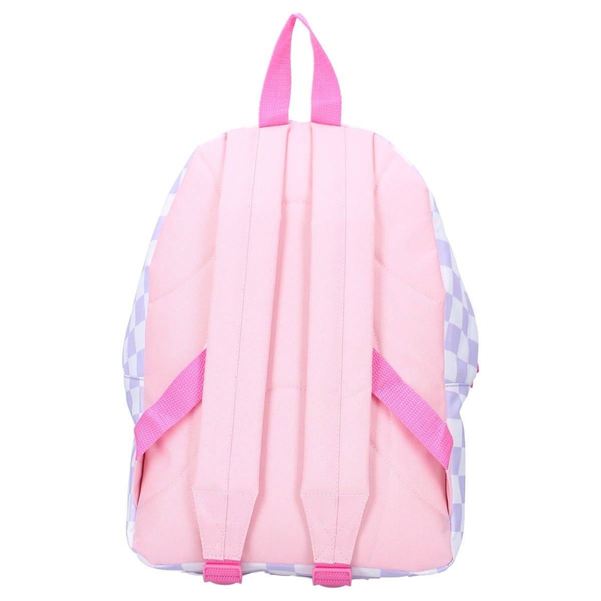 Hello Kitty Rucksack „Bag It Up!“ Kinder Rucksack mit Karomuster & Fronttasche