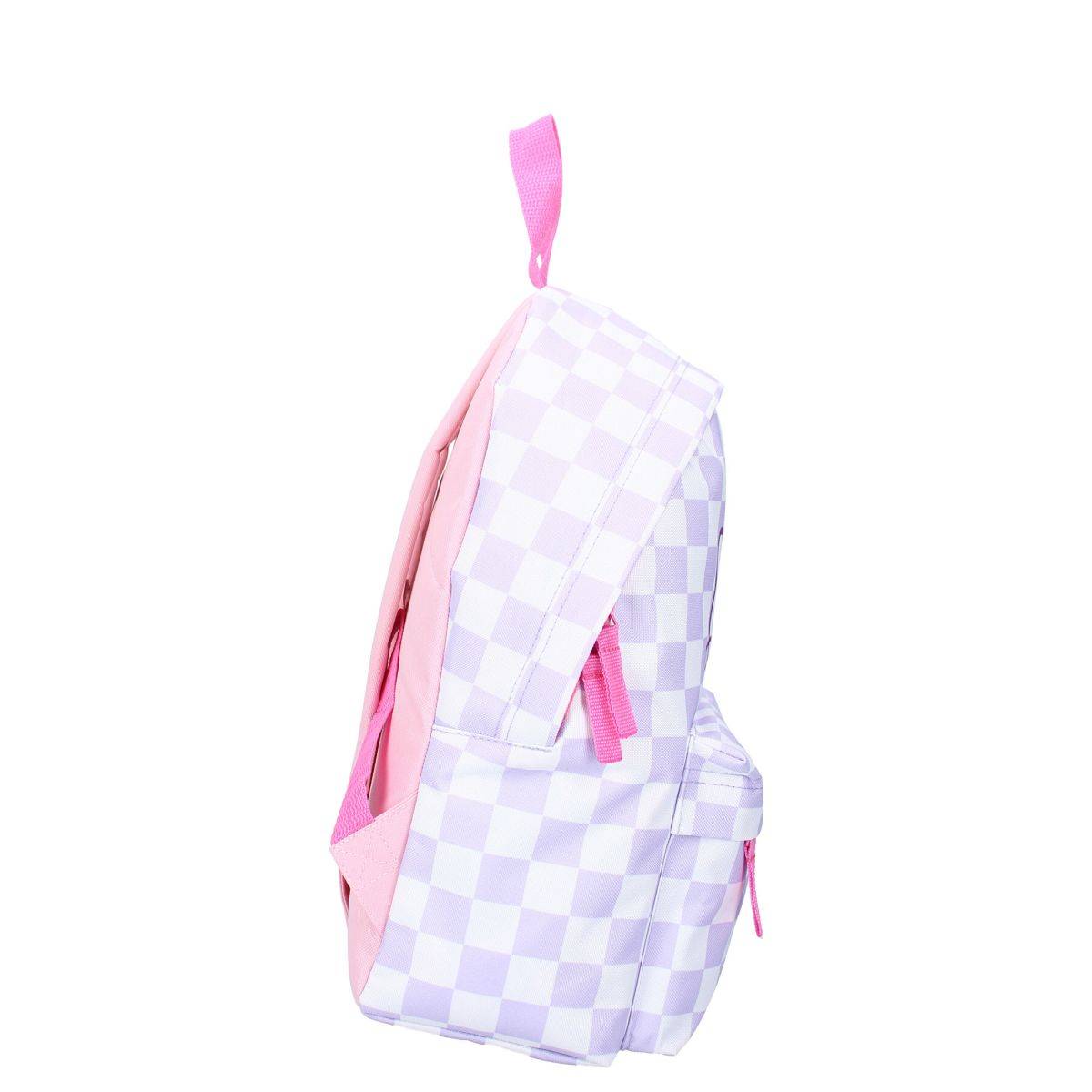 Hello Kitty Rucksack „Bag It Up!“ Kinder Rucksack mit Karomuster & Fronttasche