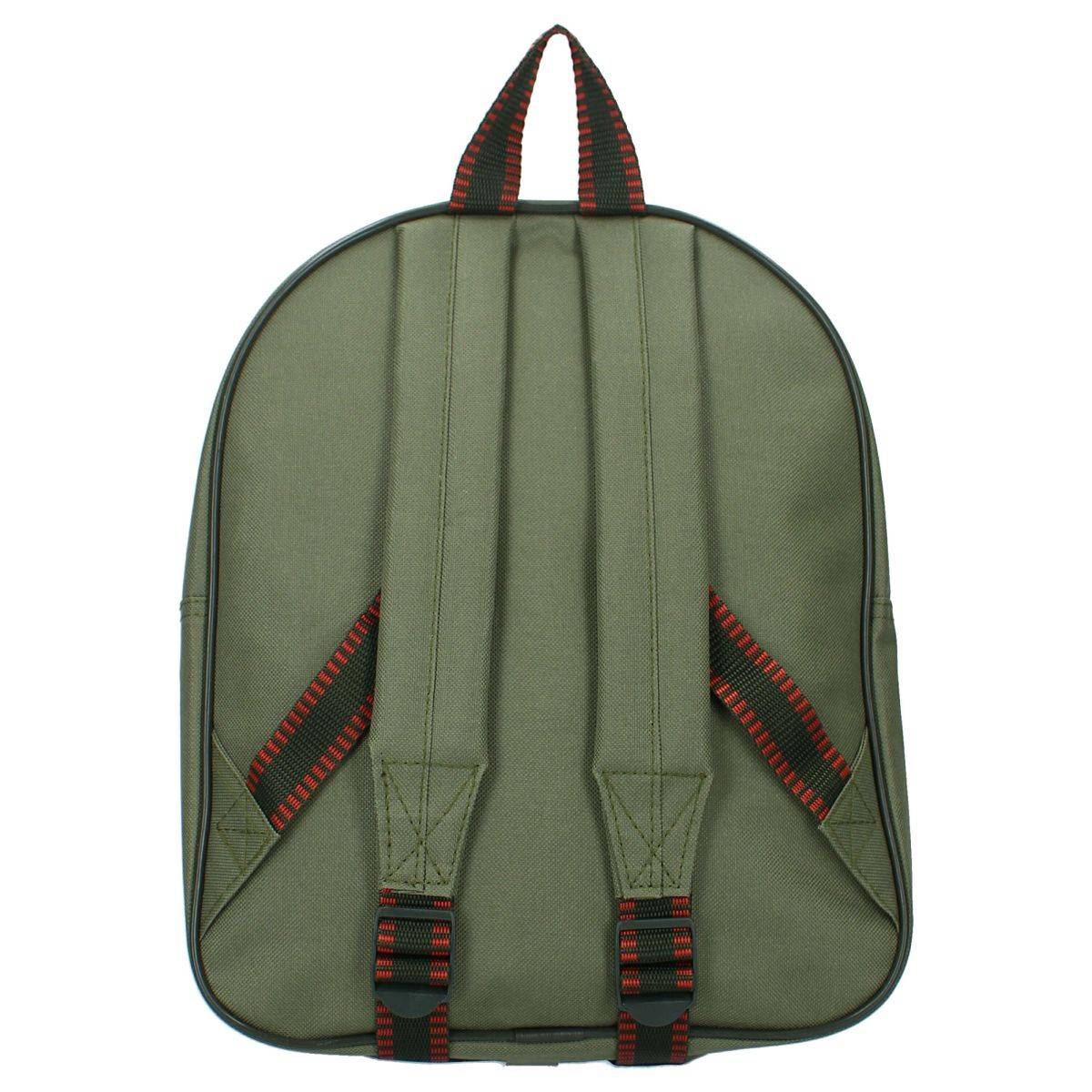 Jurassic World 3D Rucksack – Grüner Dino Rucksack für Schule & Freizeit