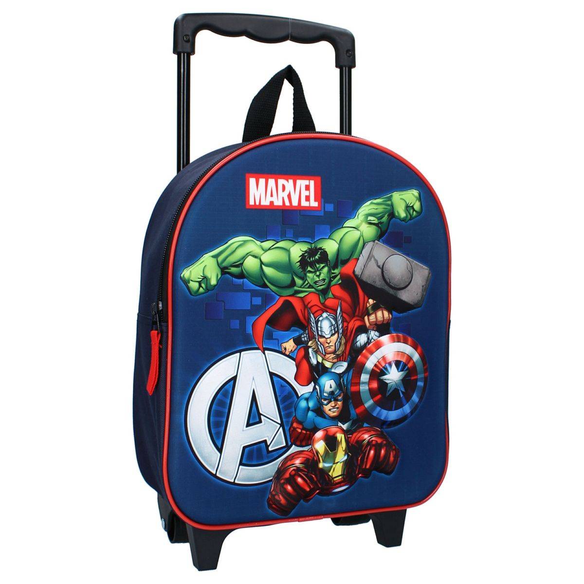 Avengers Trolley Rucksack 3D „Great Escapes“ – Praktischer Reisetrolley