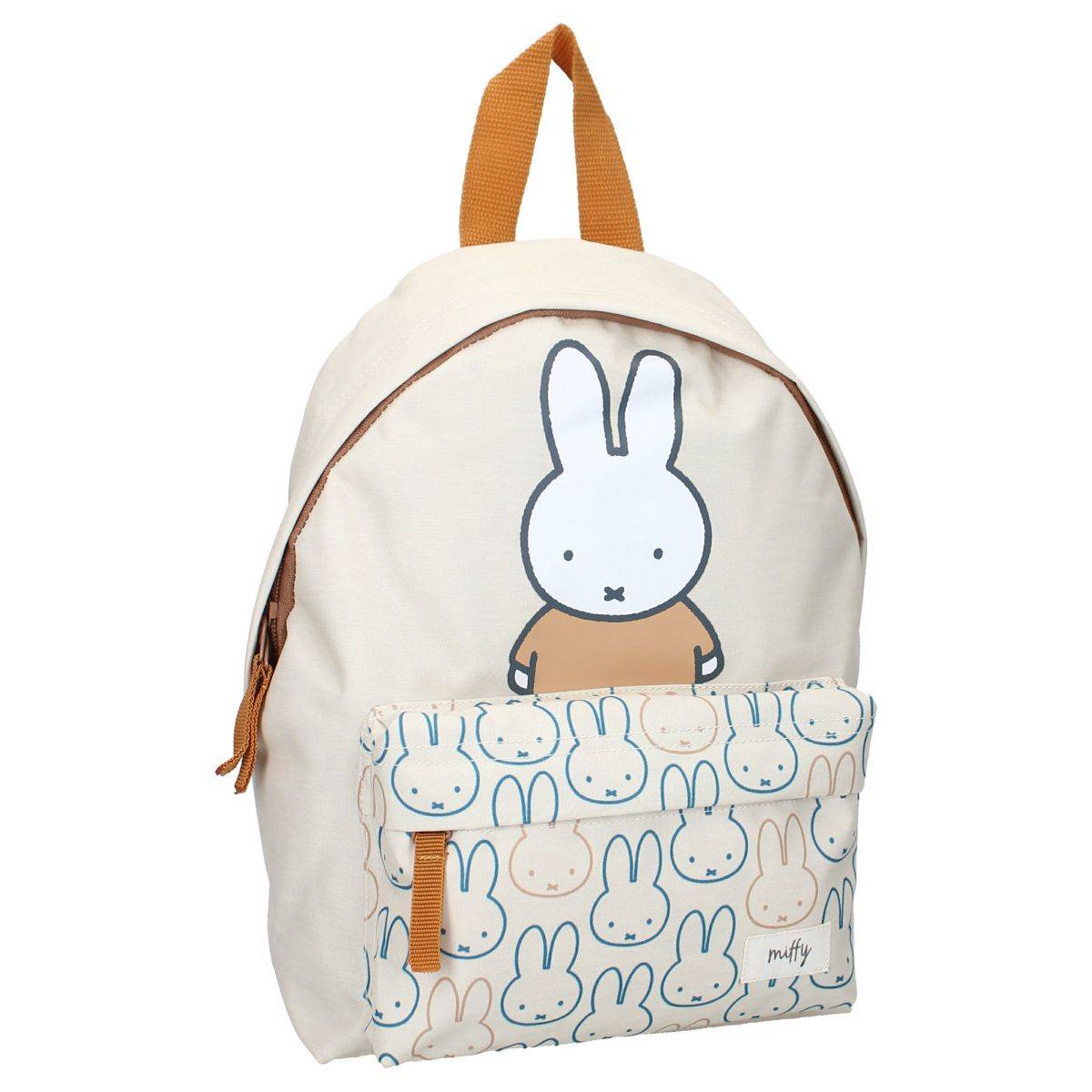 Miffy Rucksack – „Full Of Fun“ Kinder Rucksack mit verstellbaren Schultergurten 31 x 22 x 9 cm