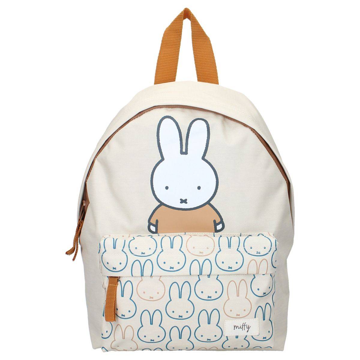 Miffy Rucksack – „Full Of Fun“ Kinder Rucksack mit verstellbaren Schultergurten 31 x 22 x 9 cm