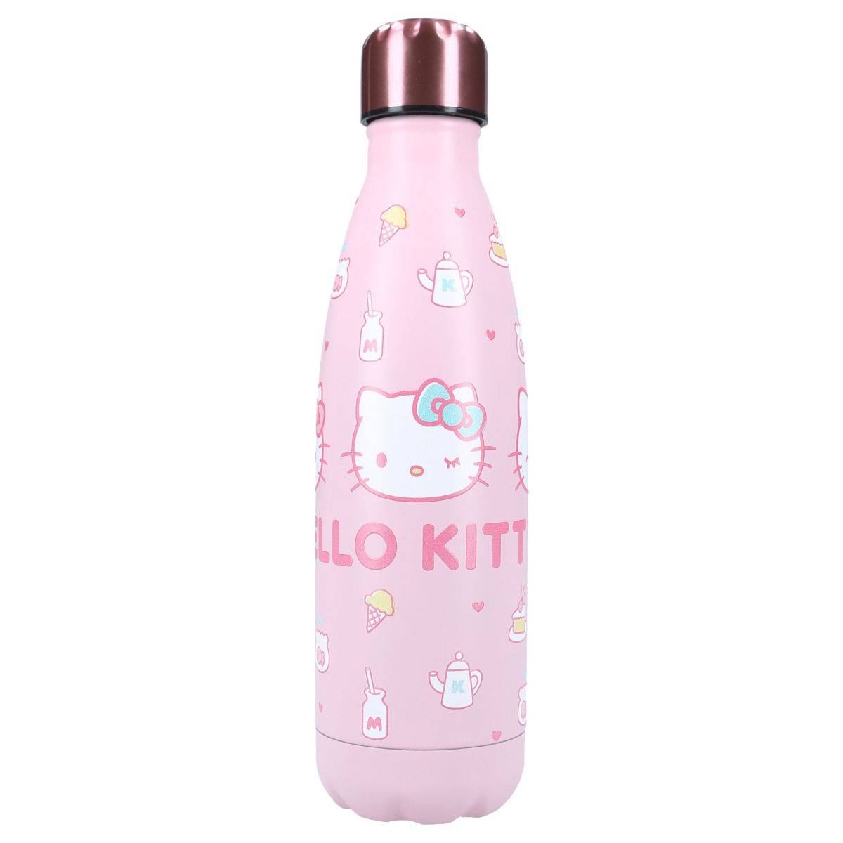Hello Kitty 700ml Edelstahl Trinkflasche – Auslaufsichere Wasserflasche für Schule & Freizeit