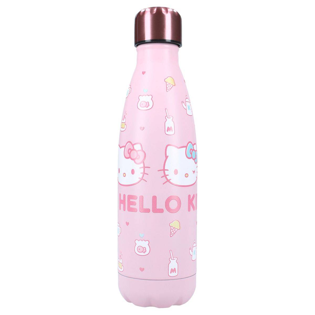 Hello Kitty 700ml Edelstahl Trinkflasche – Auslaufsichere Wasserflasche für Schule & Freizeit