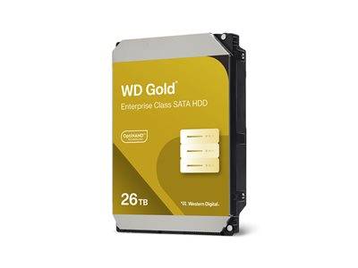 WD Gold 26TB SATA 6Gb/s 8,89cm 3,5Zoll Komponenten Speicherlaufwerke Interne HDDs