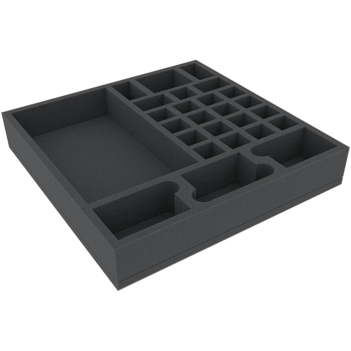 AGMFJE050BO - AGMFJE050BO 295 mm x 295 mm x 50 mm Schaumstoffeinlage für Brettspiele