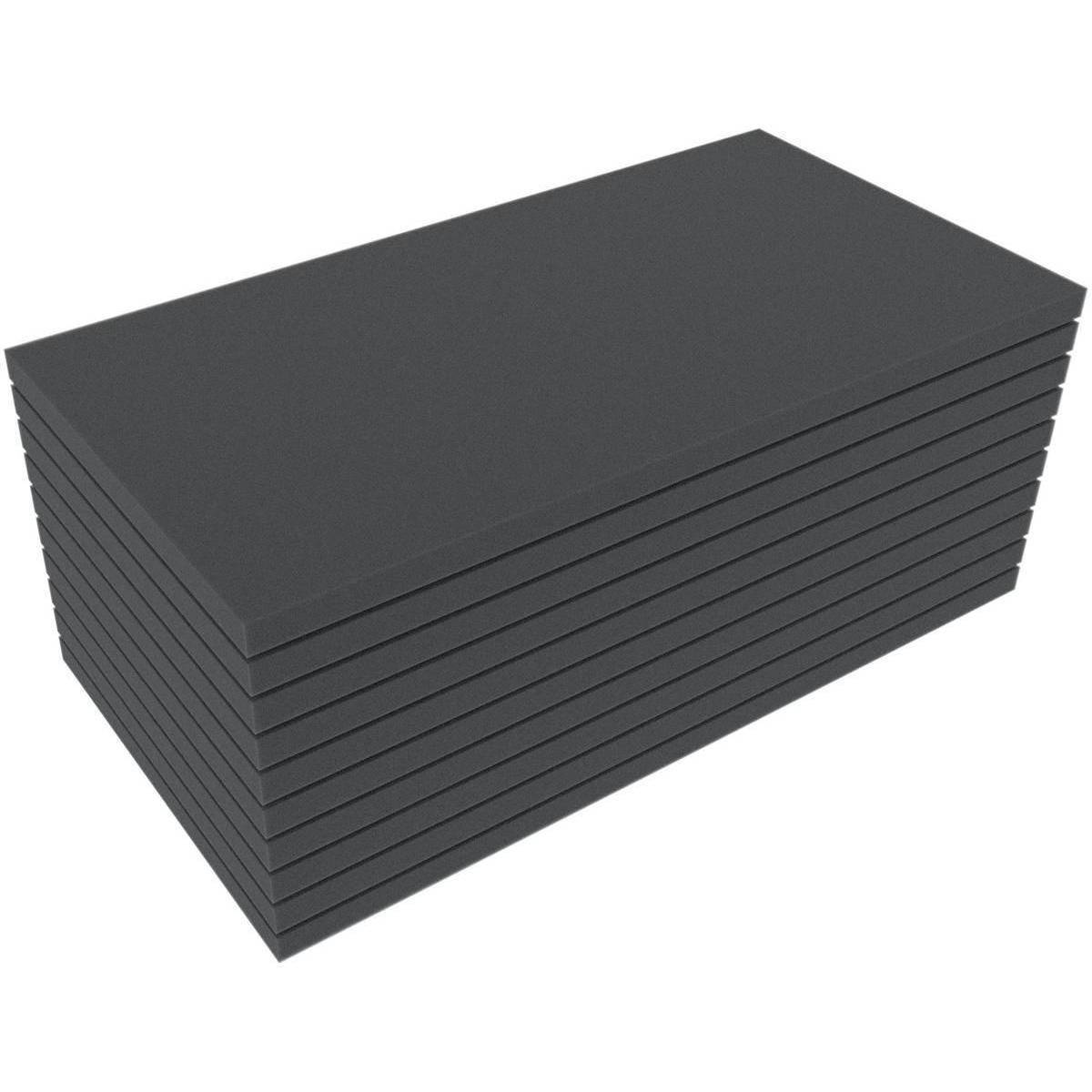 IQBA006B10 - IQBA006B10 10 Stück 290 mm x 150 mm x 6 mm Schaumstoffboden Schaumstoffzuschnit