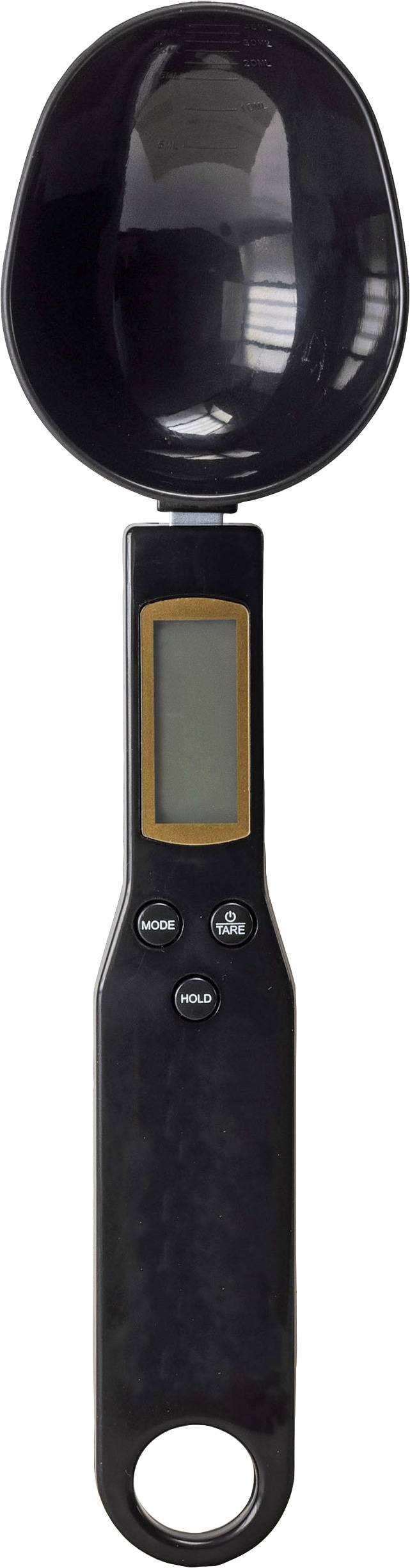 CHILITEC Digitale Löffelwaage CT LW-500, 1...500 g, 0,1 g genau, schwarz