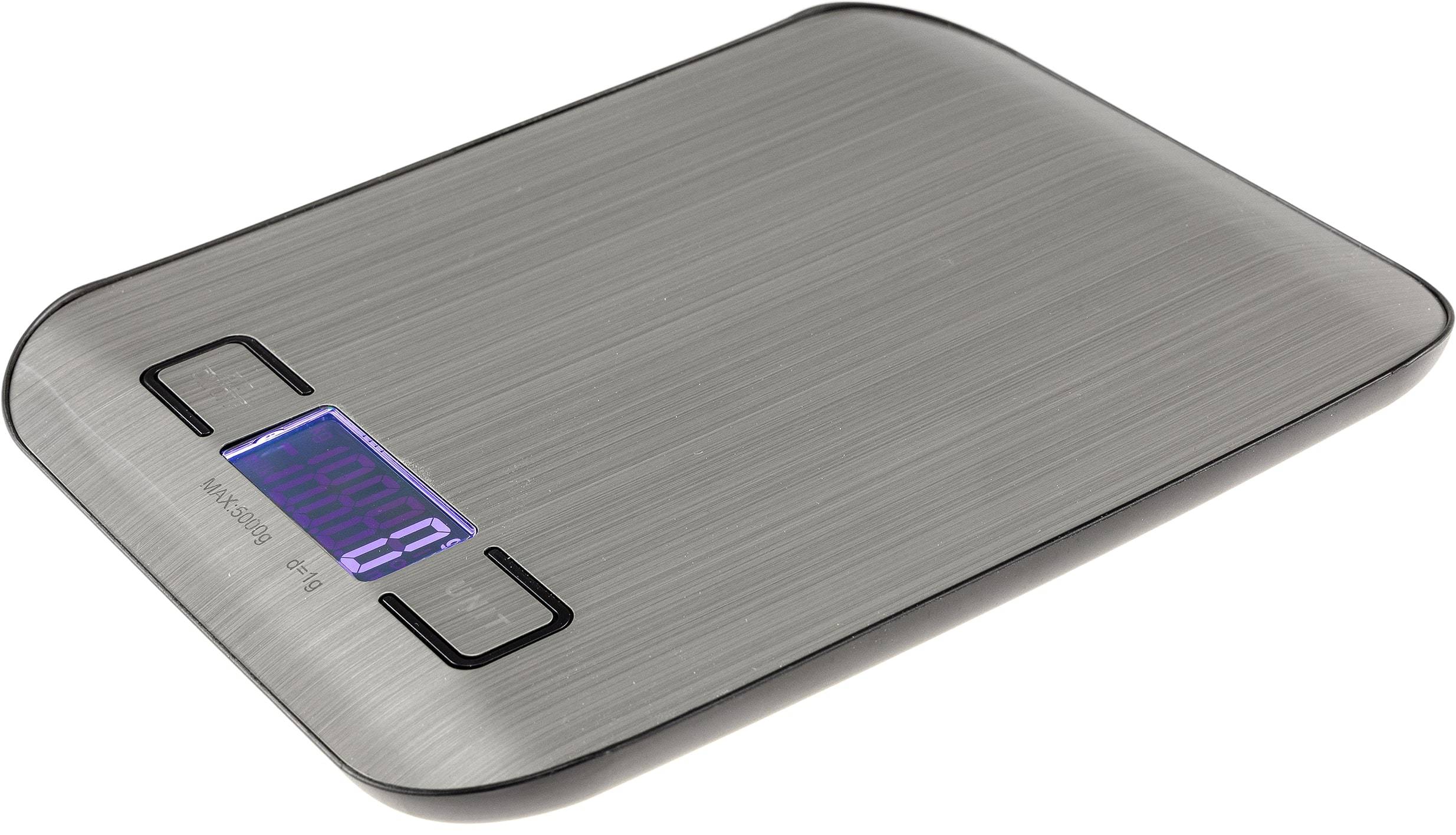 CHILITEC Digitale Küchenwaage CT KW-5, 0...5000 g, 180x140x20 mm, silber