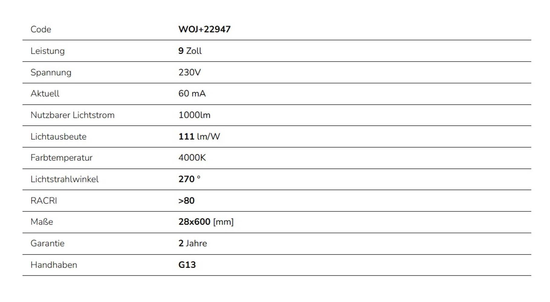 25er Pack Spectrum LED 60cm Röhre G13 NANO-KUNSTSTOFF T8 Leuchtstoffröhre 9W 820lm Neutralweiß 4000K