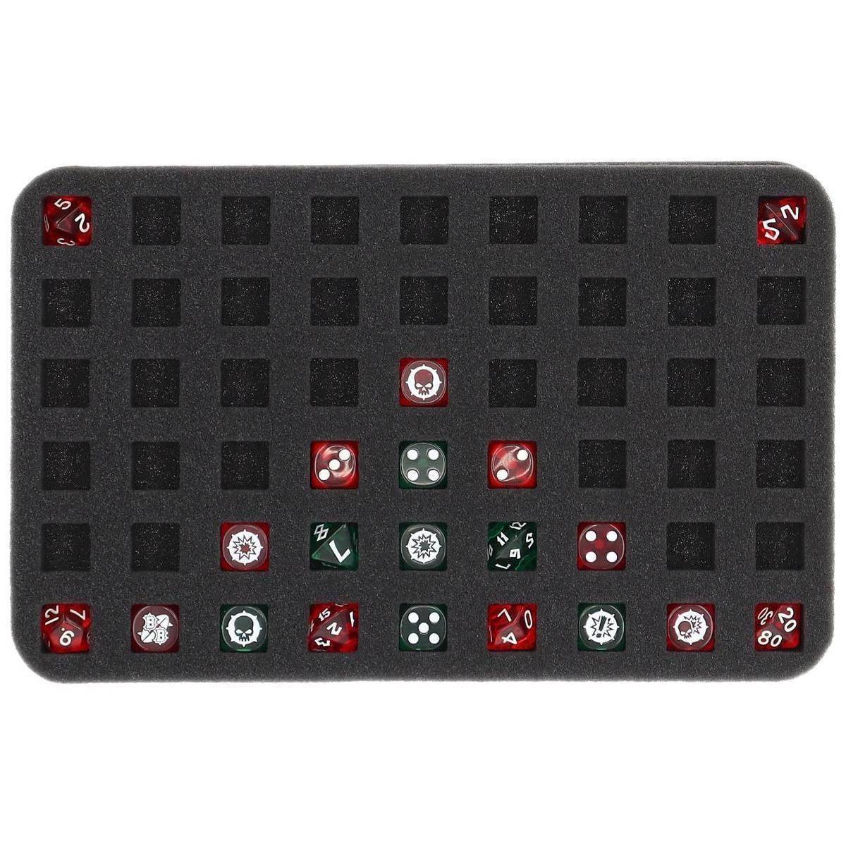 HS025A004 - HS025A004 Feldherr Schaumstoffeinlage für Blood Bowl - 54 Fächer