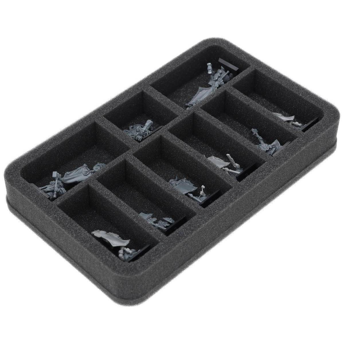 HS040A052 - HS040A052 Feldherr Schaumstoffeinlage für Zwergen-Bergstädte - 9 Fächer