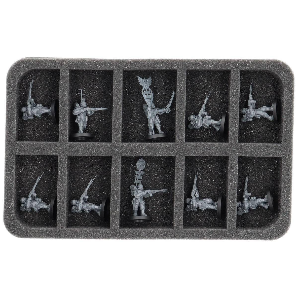 HS040A046 - HS040A046 Feldherr Schaumstoffeinlage für Auxilia Solar - 10 Fächer