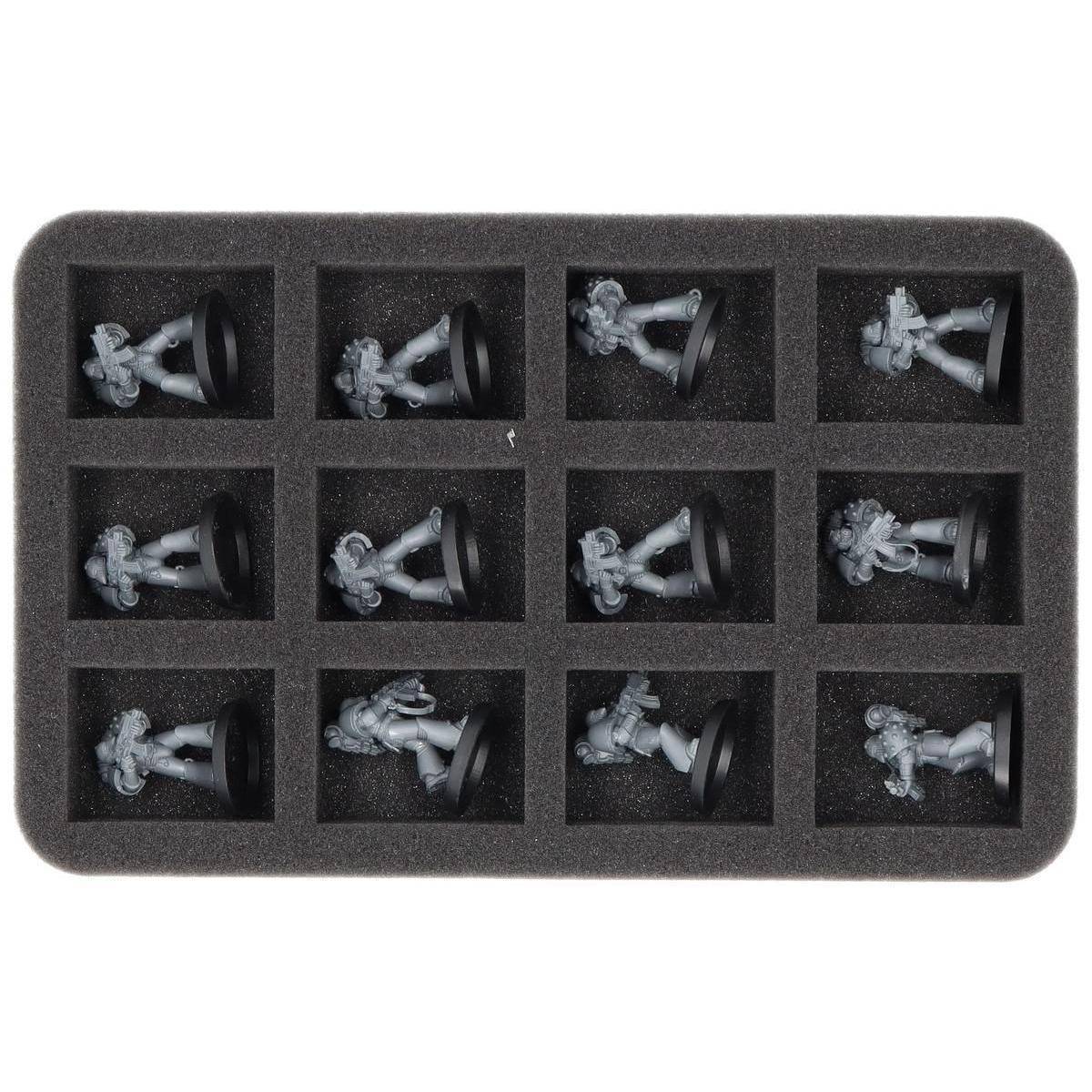 HS040A043 - HS040A043 Feldherr Schaumstoffeinlage für Legiones Astartes - 12 Fächer