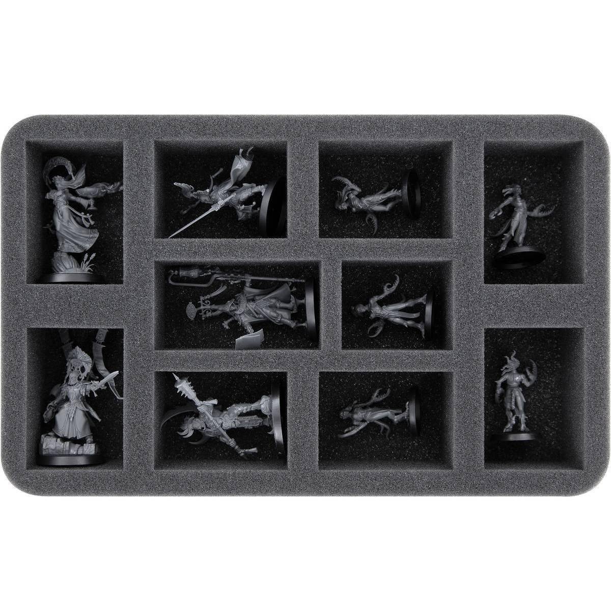 HS050A074 - HS050A074 Feldherr Schaumstoffeinlage für Hedonites of Slaanesh - 10 Fächer