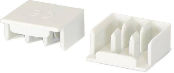 FTG S0000A5 Endkappe m.Funktionssteg A5 Sammelschiene 3p f.ABB (Inhalt 1 Stück) Install.Baumaterial