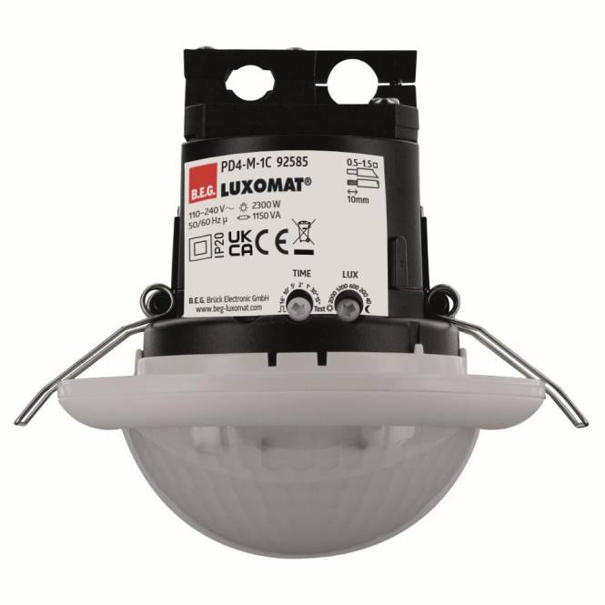 BEG Präsenzmelder PD4-M-1C-DE 92585 Install.Baumaterial Schaltermat/Geb.Steu Bewegungsm.Dämmerung