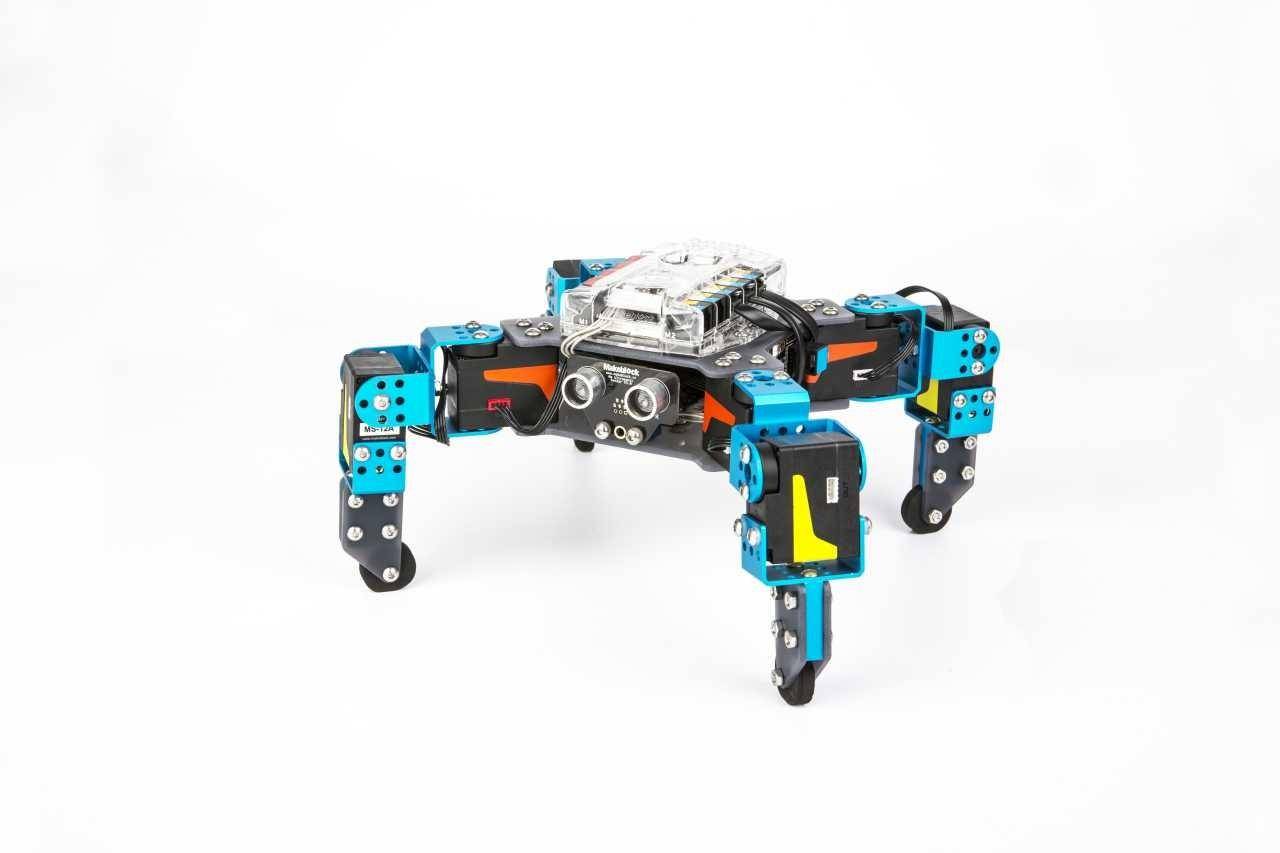 Makeblock Dragon Knight Roboterspinne, Bluetooth-Controller, autonome Steuerung, 8 Servomotoren