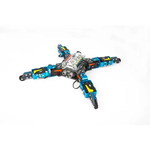 Makeblock Dragon Knight Roboterspinne, Bluetooth-Controller, autonome Steuerung, 8 Servomotoren Makeblock Dragon Knight Roboterspinne, Bluetooth-Controller, autonome Steuerung, 8 Servomotoren