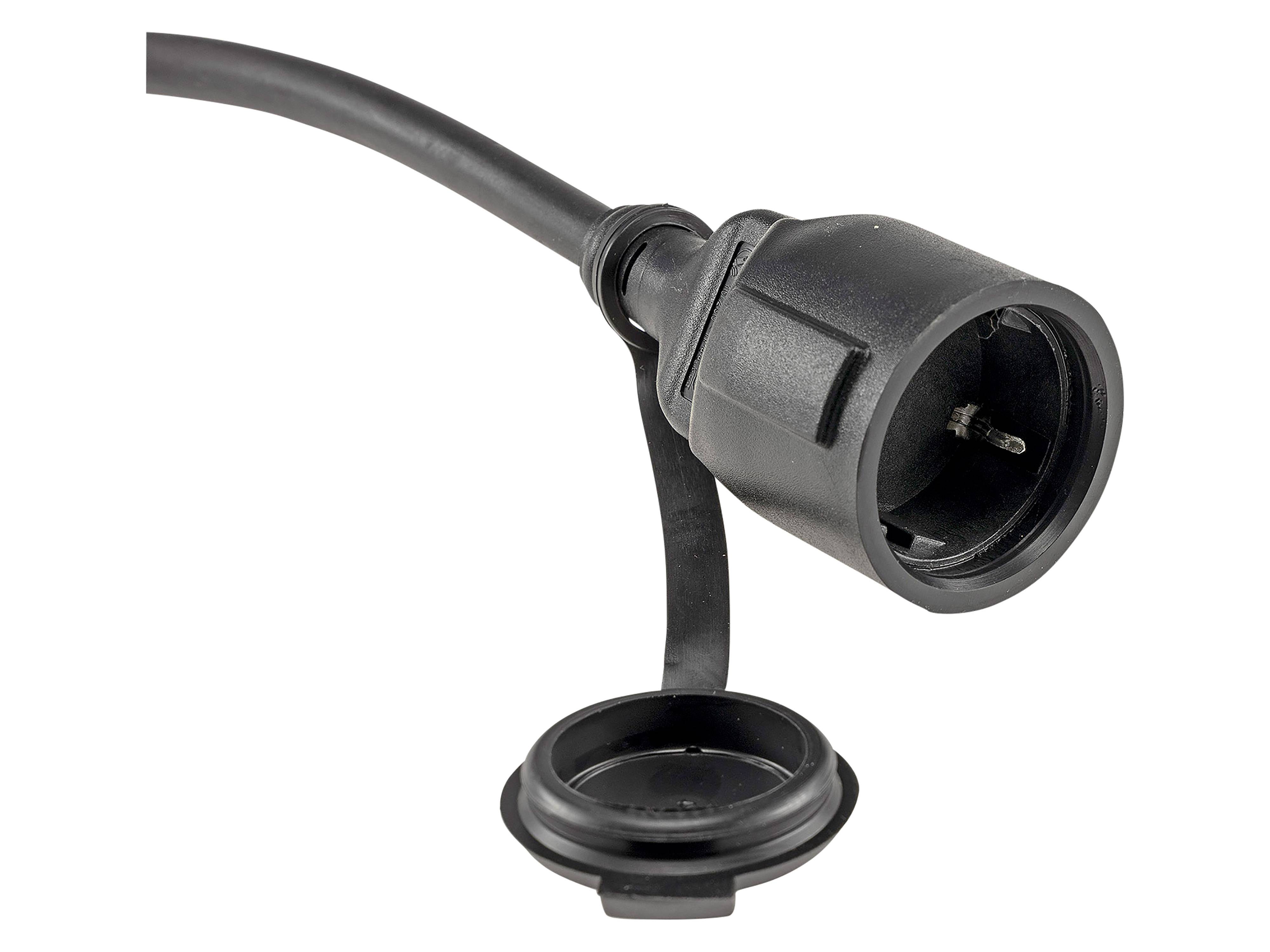 CHILITEC CEE-Adapter 22852, 0,35 m, CEE auf Schutzkontaktkupplung