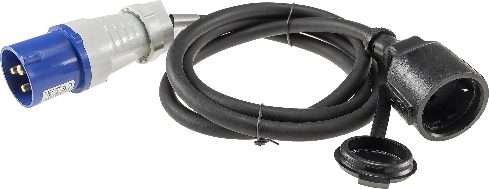 CHILITEC CEE-Adapter 23363, 1,50 m, CEE auf Schutzkontaktkupplung