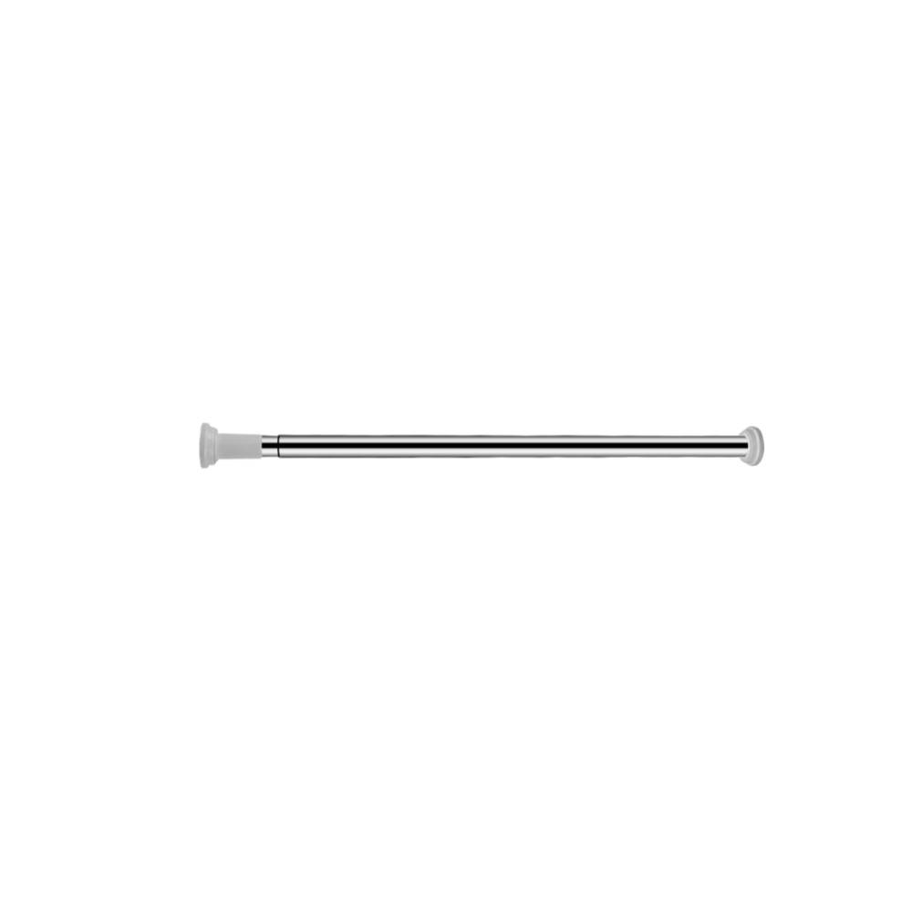 Teleskopstange Stainless steel ohne Bohren, Duschvorhangstange Klemmstange Gardinenstange 70-120cm