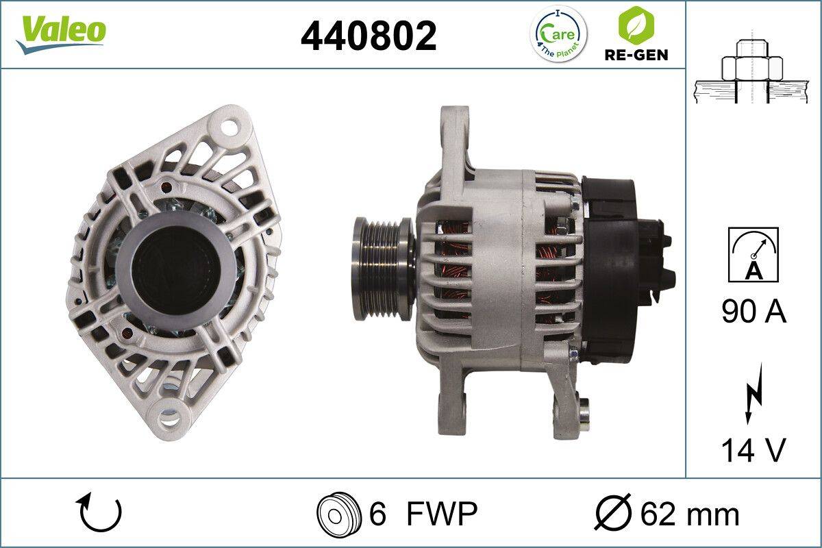Valeo 440802 Generator
