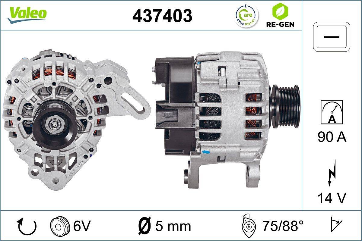 Valeo 437403 Generator