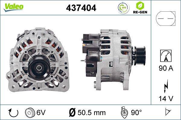 Valeo 437404 Generator