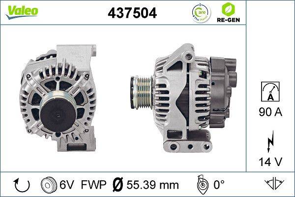 Valeo 437504 Generator