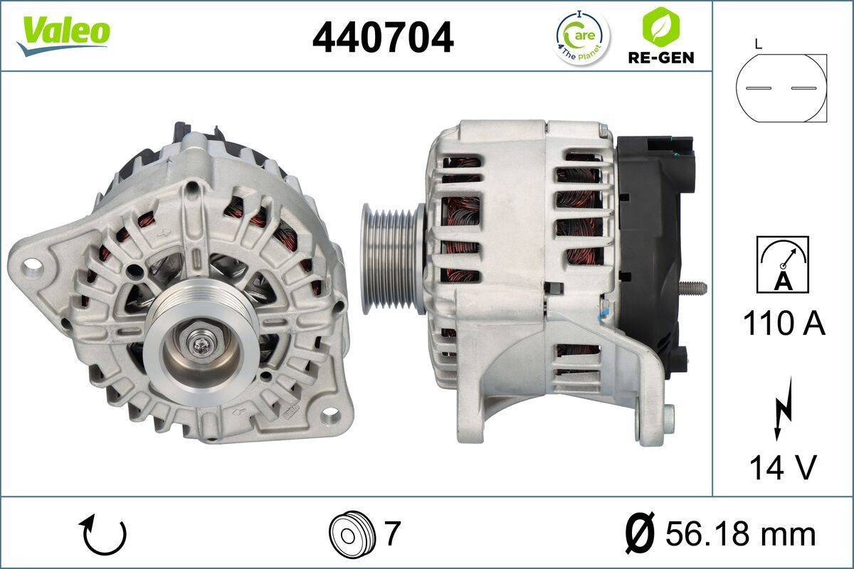 Valeo 440704 Generator