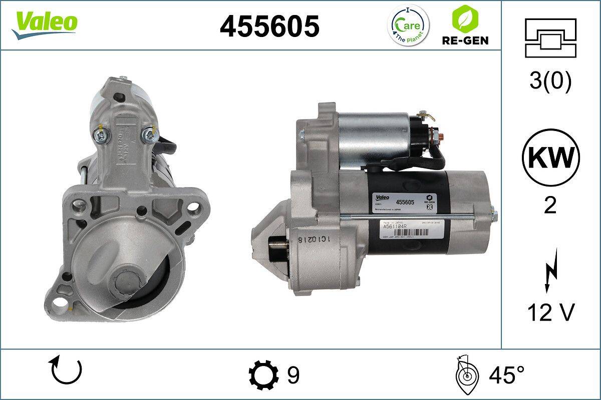 Valeo 455605 Starter