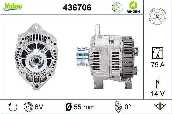 Valeo 436706 Generator