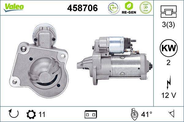 Valeo 458706 Starter