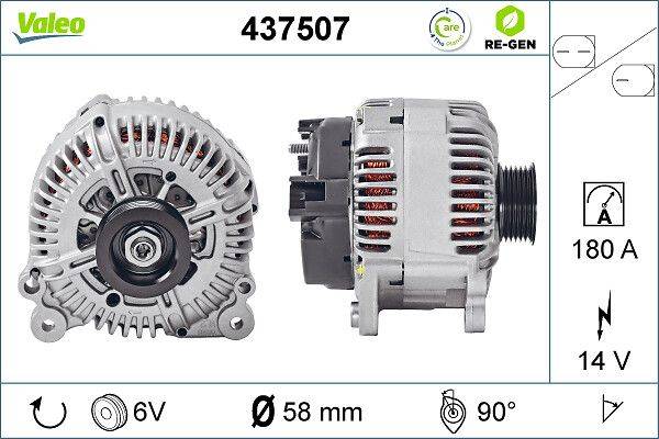 Valeo 437507 Generator