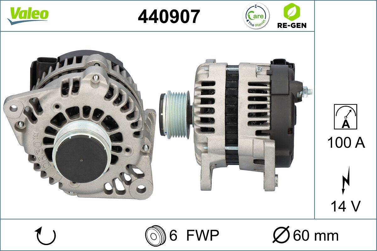 Valeo 440907 Generator