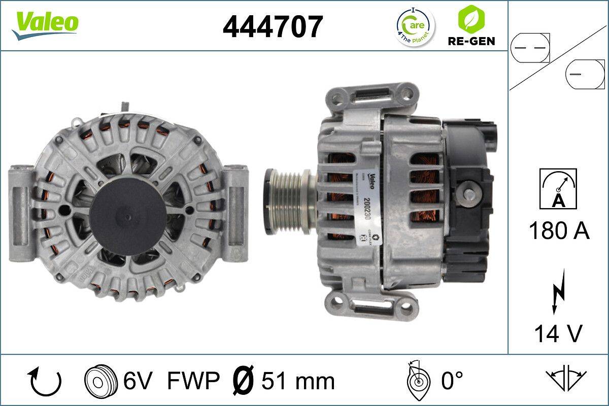 Valeo 444707 Generator