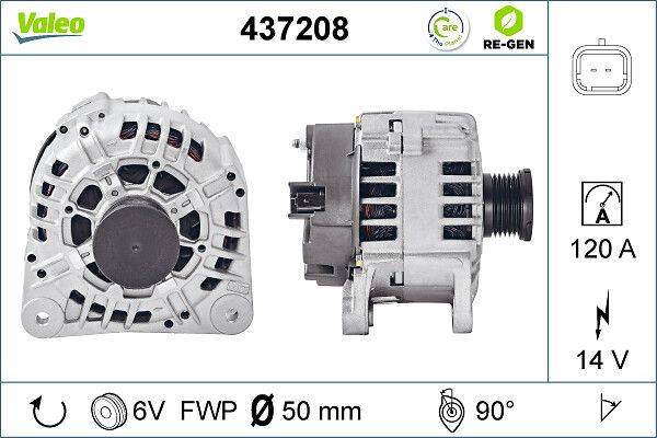Valeo 437208 Generator