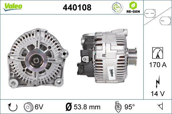 Valeo 440108 Generator
