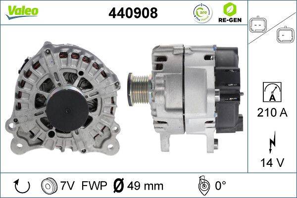 Valeo 440908 Generator