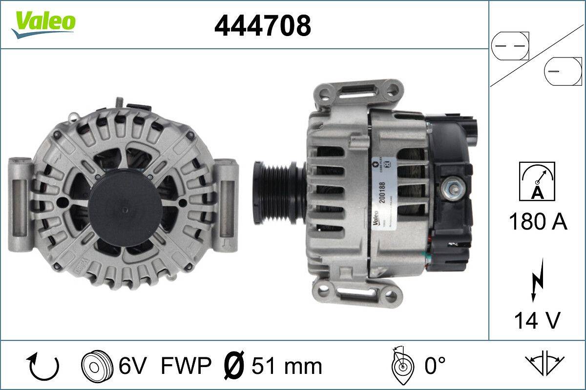 Valeo 444708 Generator