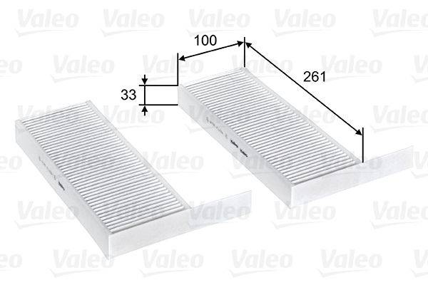 Valeo 715808 Filter, Innenraumluft