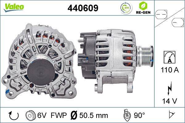 Valeo 440609 Generator